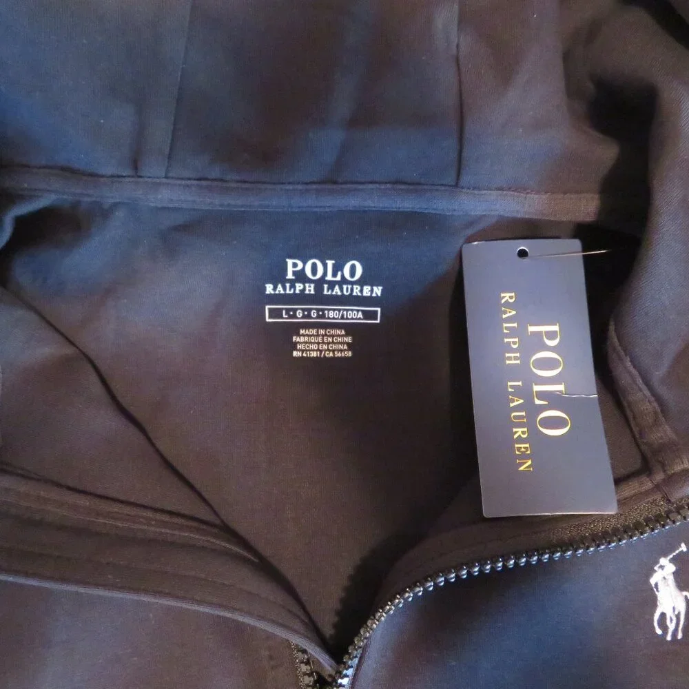Polo Ralph Lauren Men's Double-Knit Full-Zip Hood - Picture 13 of 14